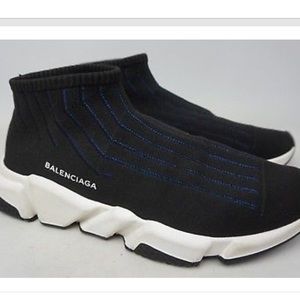 Black Balenciaga Men’s Speed Trainers